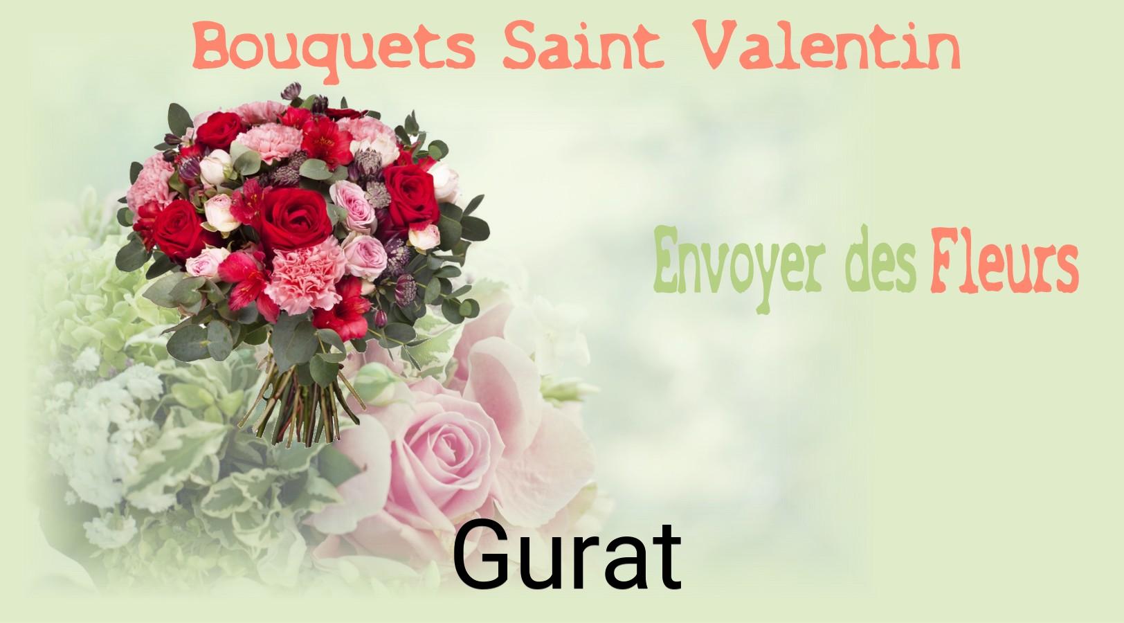 Roses de Saint-Valentin livrées à Gurat